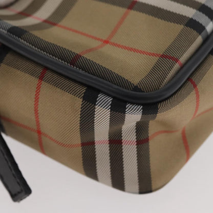 Burberry Nova Check Nylon, Beige, Nylon, Handbag