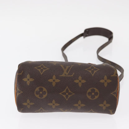 Louis Vuitton Speedy Mini HL Handbag Monogram Canvas, BROWN, CANVAS, Handbag