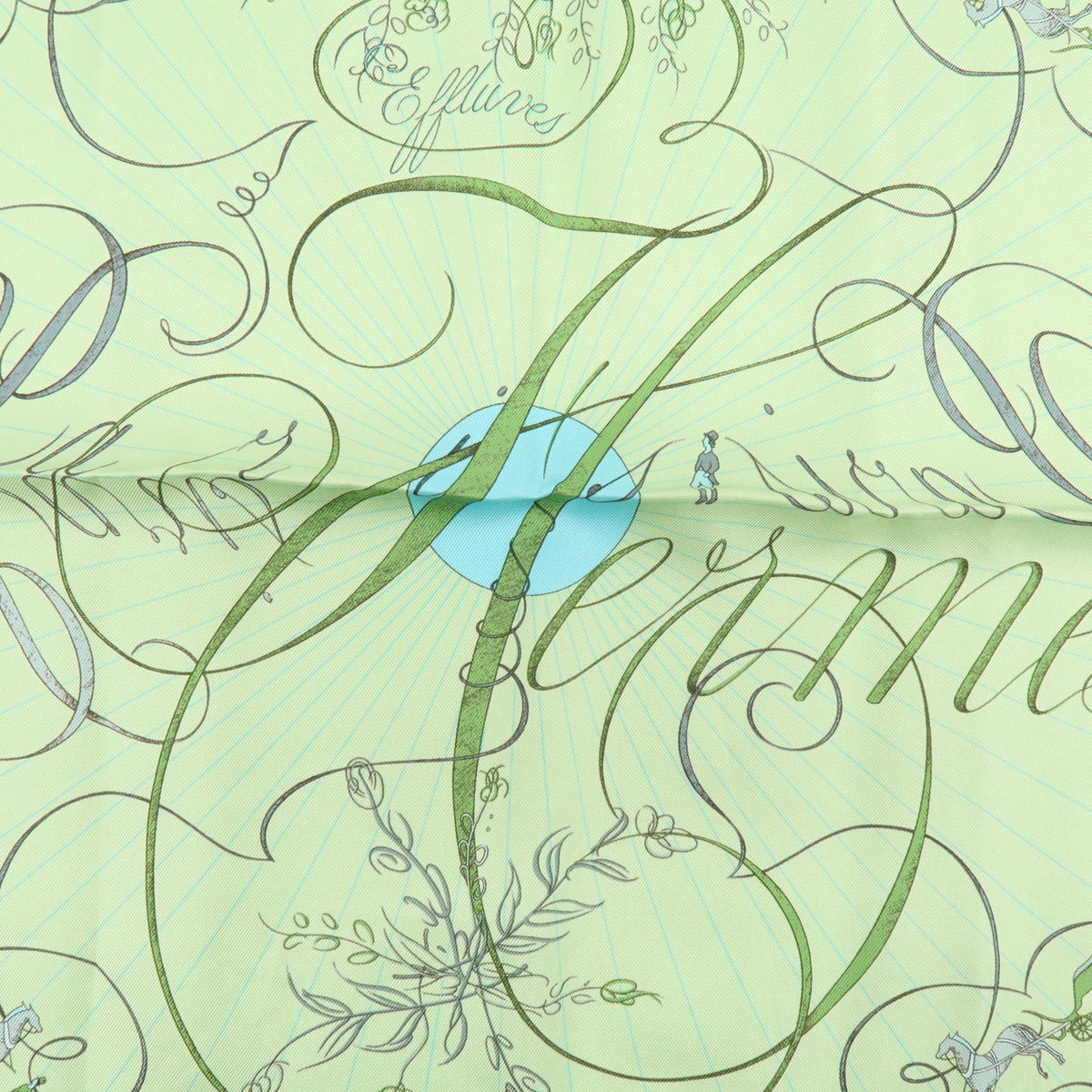 Hermes Carré 45 Les Capucines 100% Silk, Multicolour, Silk, Scarf