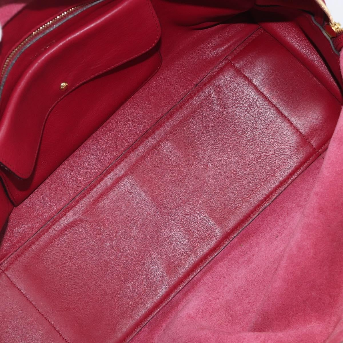 Loewe Amazona Leather, Red, Leather, Handbag