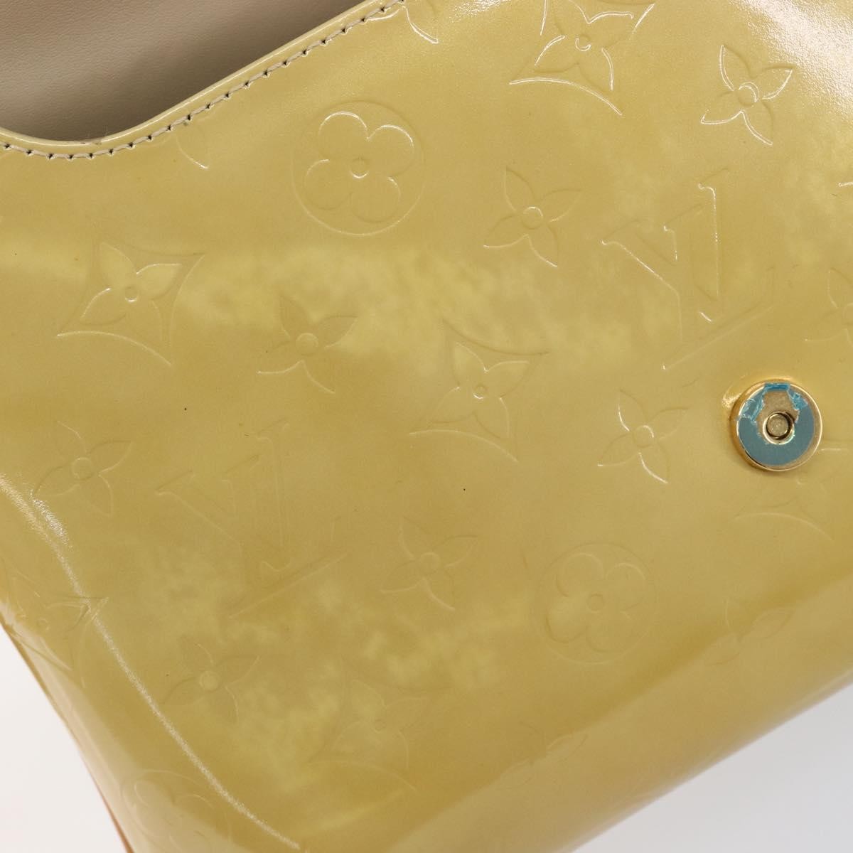 Louis Vuitton Thompson Street Monogram Vernis, Beige, Patent Leather, Shoulder Bag