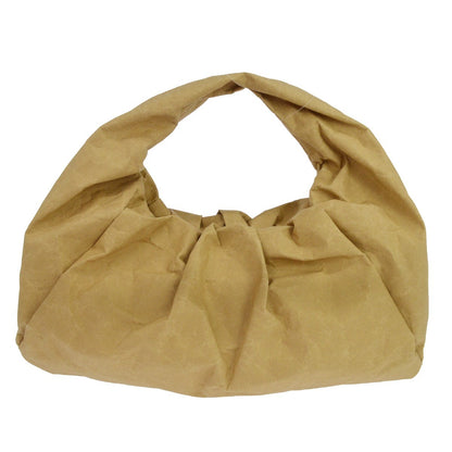 Bottega Veneta The Shoulder Pouch Kraft Paper, Brown, Leather, Shoulder Bag