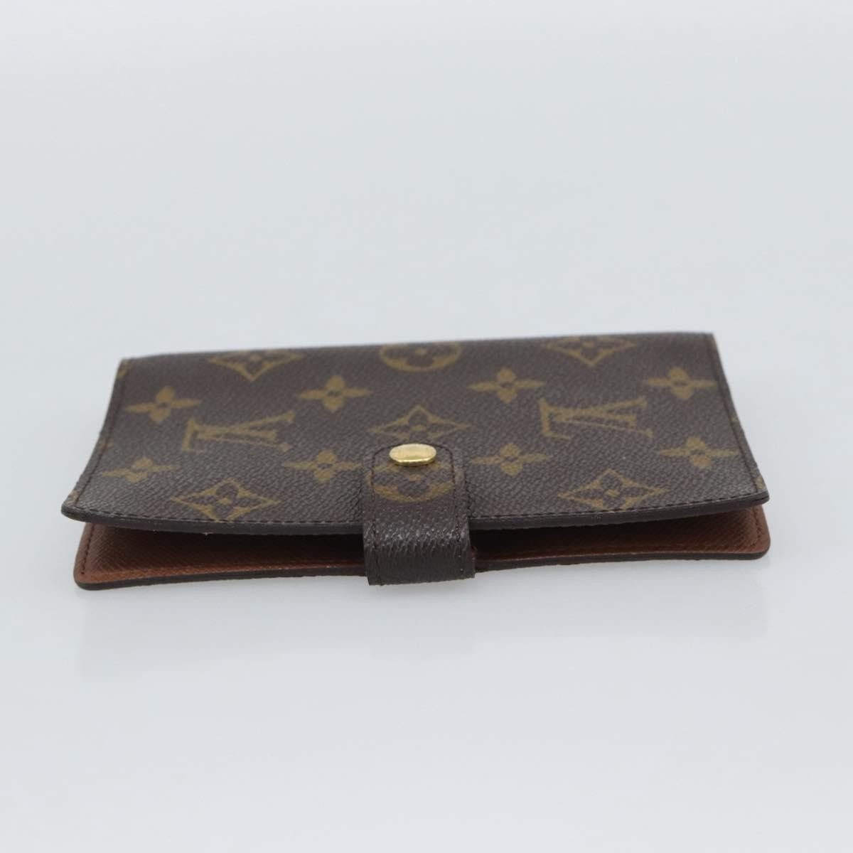 Louis Vuitton Agenda Cover Monogram Canvas, Brown, Canvas, Wallet