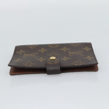 Louis Vuitton Agenda Cover Monogram Canvas, Brown, Canvas, Wallet