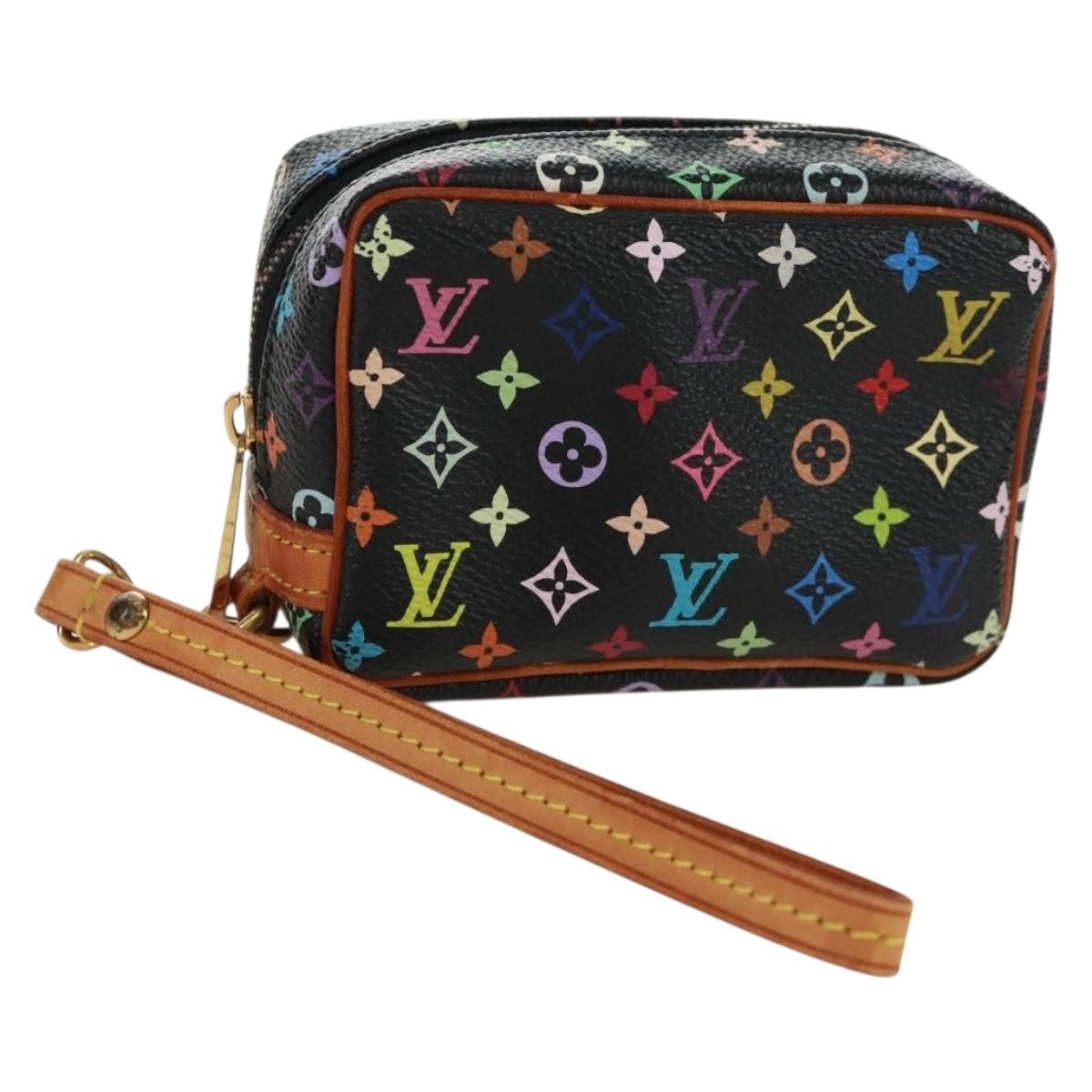 Louis Vuitton Wapity Trousse Monogram Multicolor, Multicolour, Canvas, Clutch