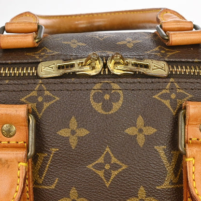 Louis Vuitton Keepall Bandouliere Monogram Canvas, Brown, Canvas, Travel Bag