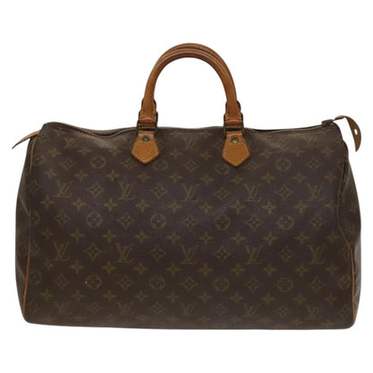 Louis Vuitton Speedy Bandouliere Bag Monogram Canvas, BROWN, CANVAS, Handbag