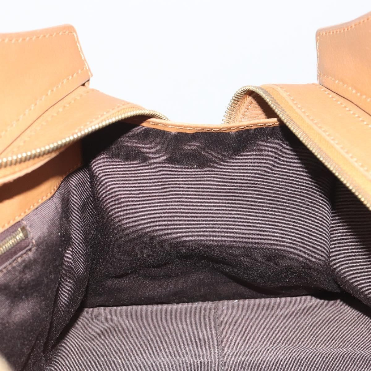 Celine Vintage Leather, Brown, Leather, Handbag