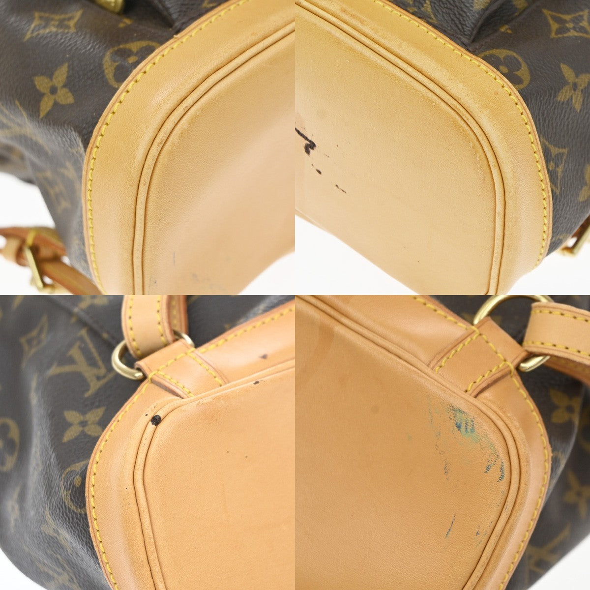 Louis Vuitton Montsouris NNM Monogram Canvas, Brown, Canvas, Backpack