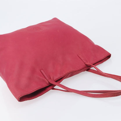 Loewe Tote Leather, Pink, Leather, Tote Bag