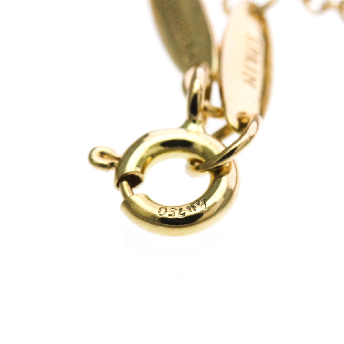 Tiffany & Co. Elsa Peretti Diamonds By The Yard Pendant 18K Rose Gold and Diamond, Gold, Pink Gold, Necklace