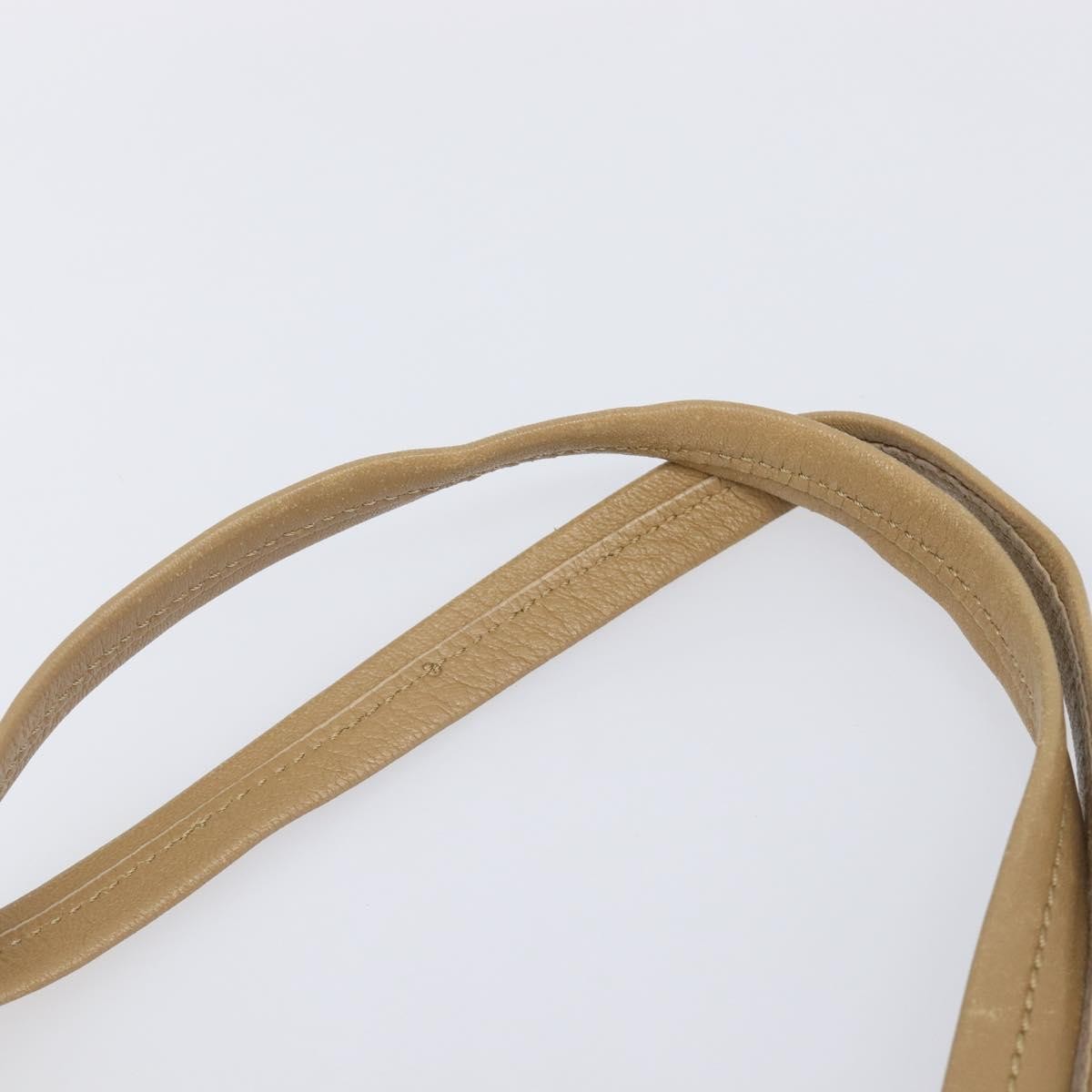 Celine Horizontal Bi-Cabas Leather, Beige, Leather, Tote Bag
