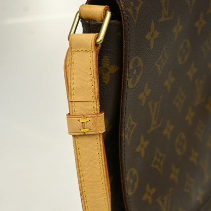 Louis Vuitton Musette Salsa Monogram Canvas, Brown, Canvas, Shoulder Bag