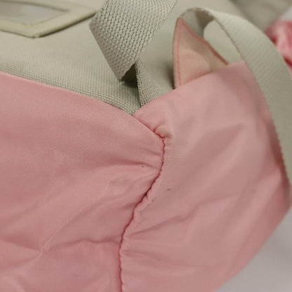 Prada Single Buckle Pocket Tessuto, Pink, Nylon, Backpack
