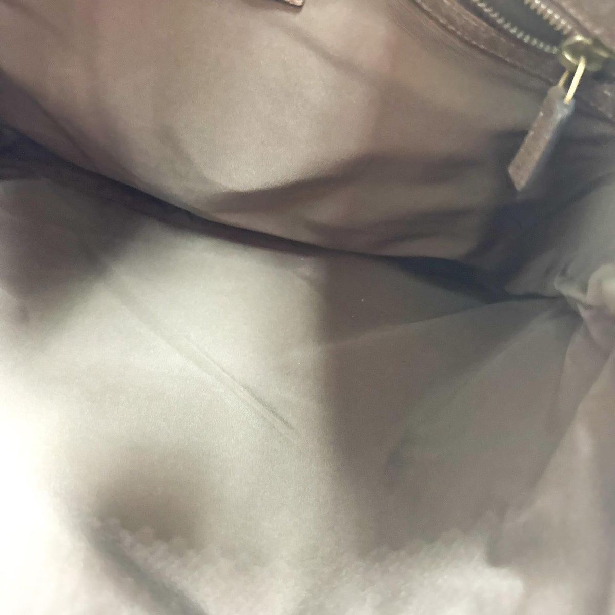 Gucci Neo Vintage Drawstring GG Coated Canvas, Beige, Canvas, Backpack