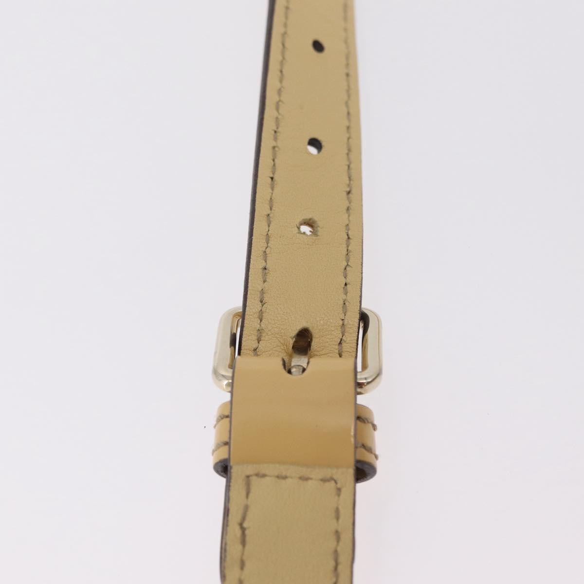 Gucci Front Zip GG Canvas, Beige, Canvas, Crossbody Bag