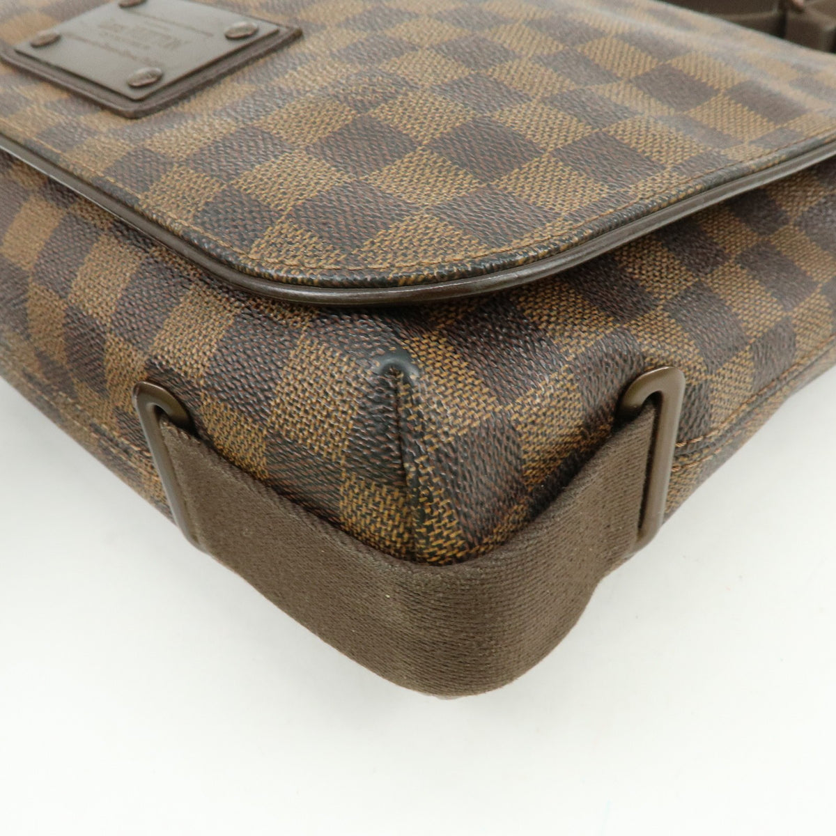 Louis Vuitton Brooklyn Damier, Brown, Canvas, Shoulder Bag