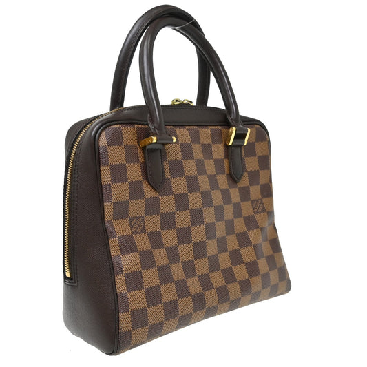 Louis Vuitton Brera Damier, Brown, Canvas, Handbag