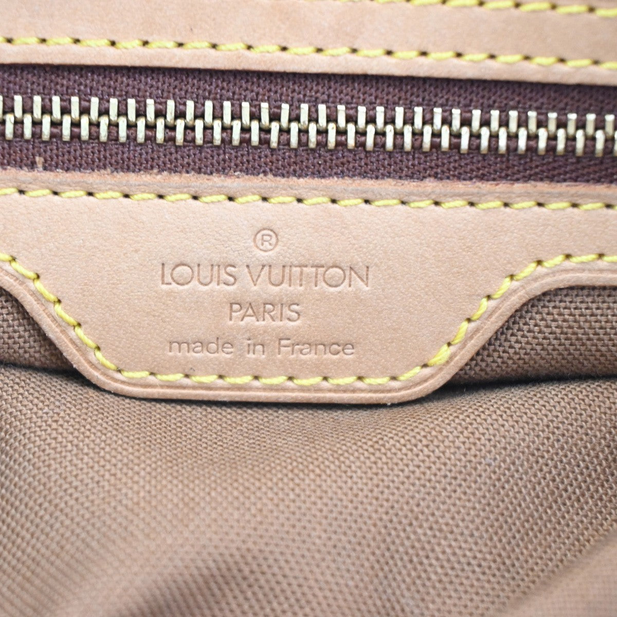 Louis Vuitton Cabas Piano Monogram Canvas, Brown, Canvas, Tote Bag