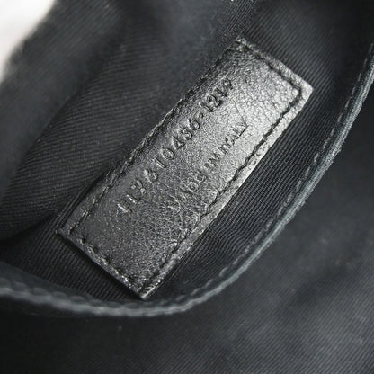 Saint Laurent Vinyle Round Camera Matelasse Chevron Leather, Black, Leather, Crossbody Bag