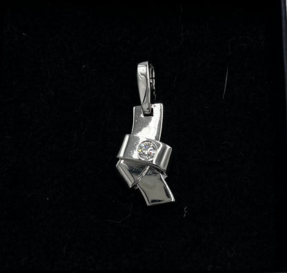 Cartier Knot Pendant Silver, White, White Gold, Pendant