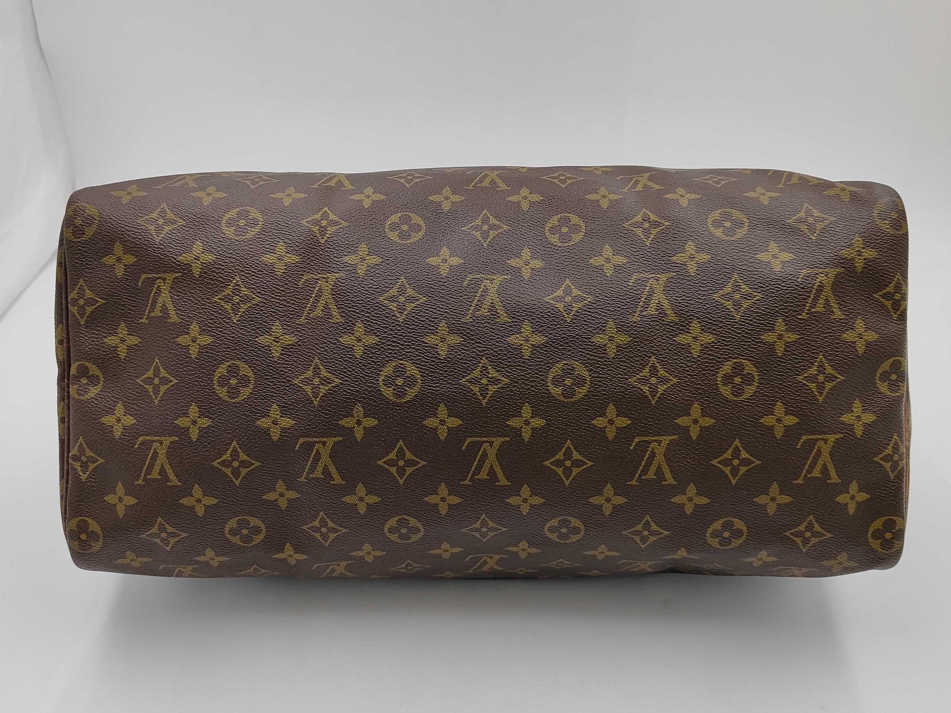 Louis Vuitton Speedy Handbag Monogram Canvas, Brown, Canvas, Handbag