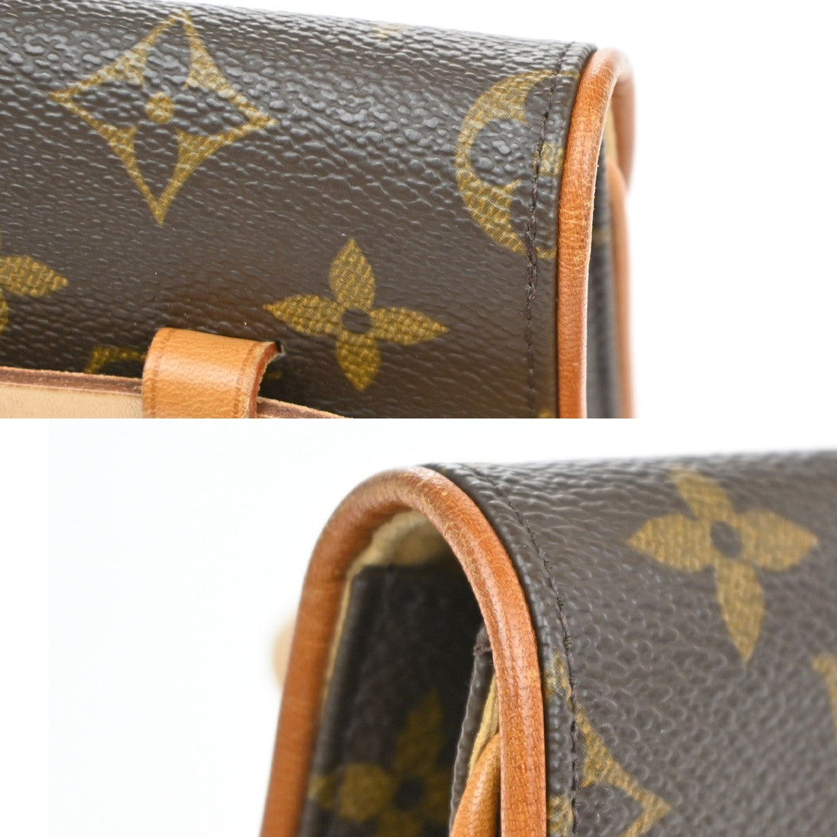 Louis Vuitton Florentine Waist Monogram Canvas, Brown, Canvas, Handbag