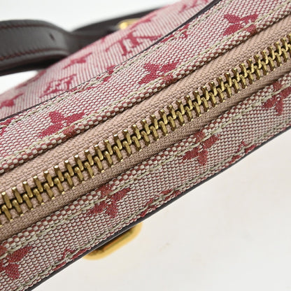 Louis Vuitton Juliette Mini Lin, Red, Canvas, Crossbody Bag