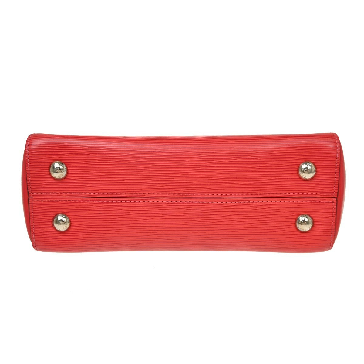 Louis Vuitton Cluny Top Handle Epi Leather, Red, Leather, Handbag