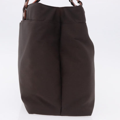 Salvatore Ferragamo Gancini Canvas, Brown, Canvas, Crossbody Bag