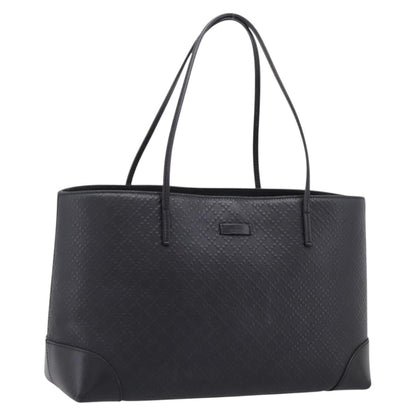 Gucci Bright Diamante Leather, Black, Leather, Tote Bag