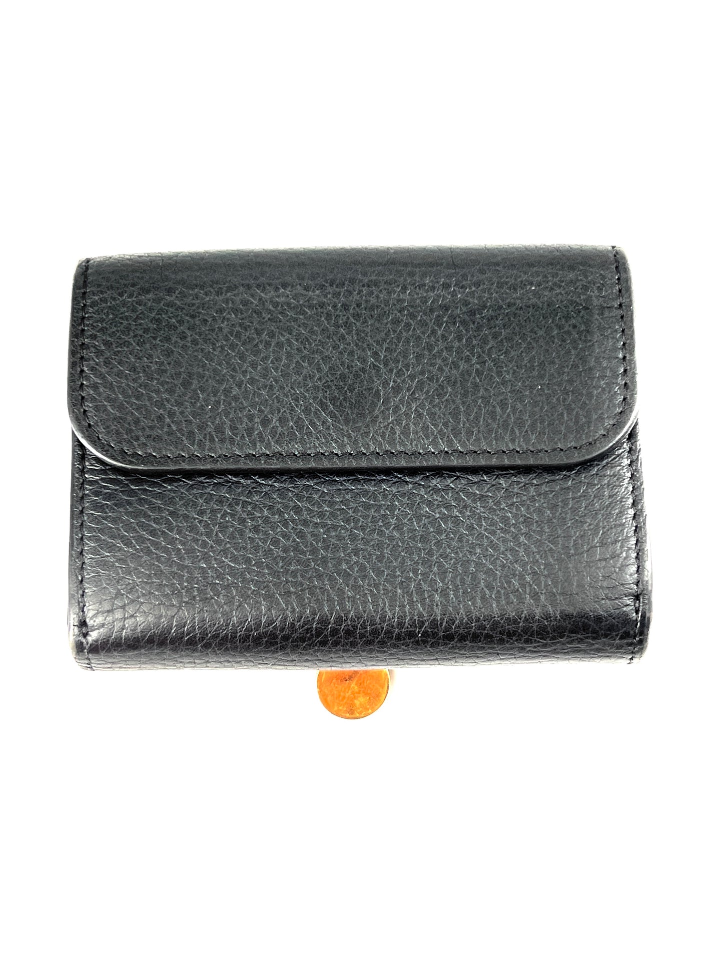 Chloe Alphabet Chain Clutch Bag Leather, BLACK, LEATHER, Clutche & pouche