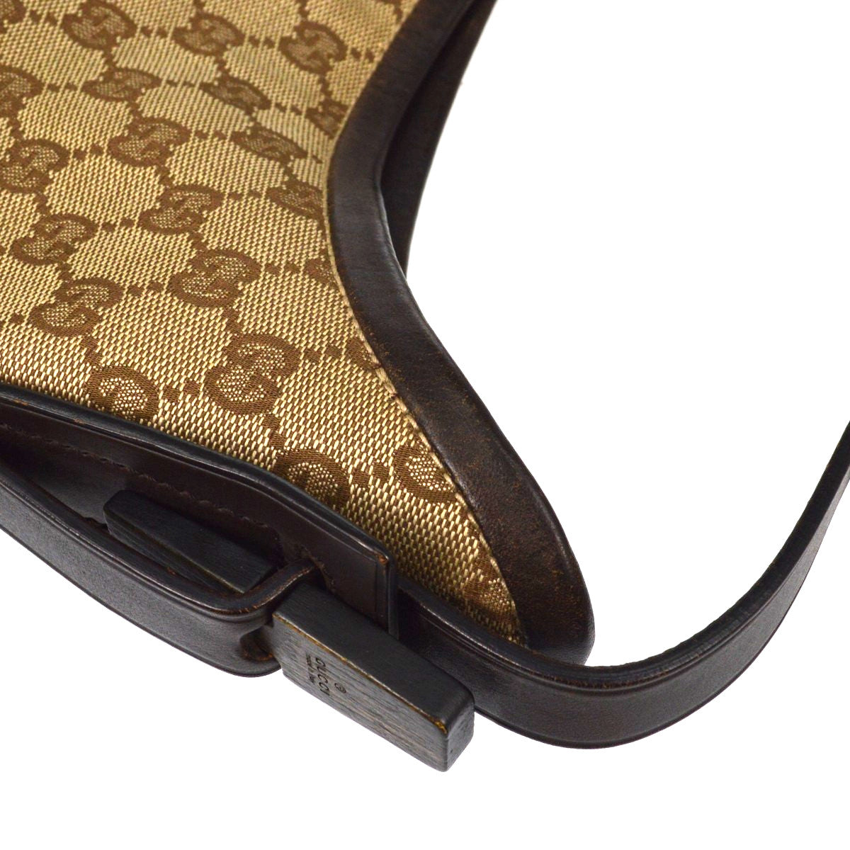 Gucci Creole Hobo GG Canvas, Beige, Canvas, Shoulder Bag