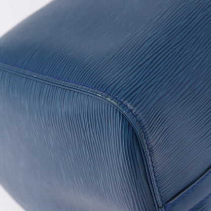 Louis Vuitton Speedy Epi Leather, Blue, Leather, Handbag