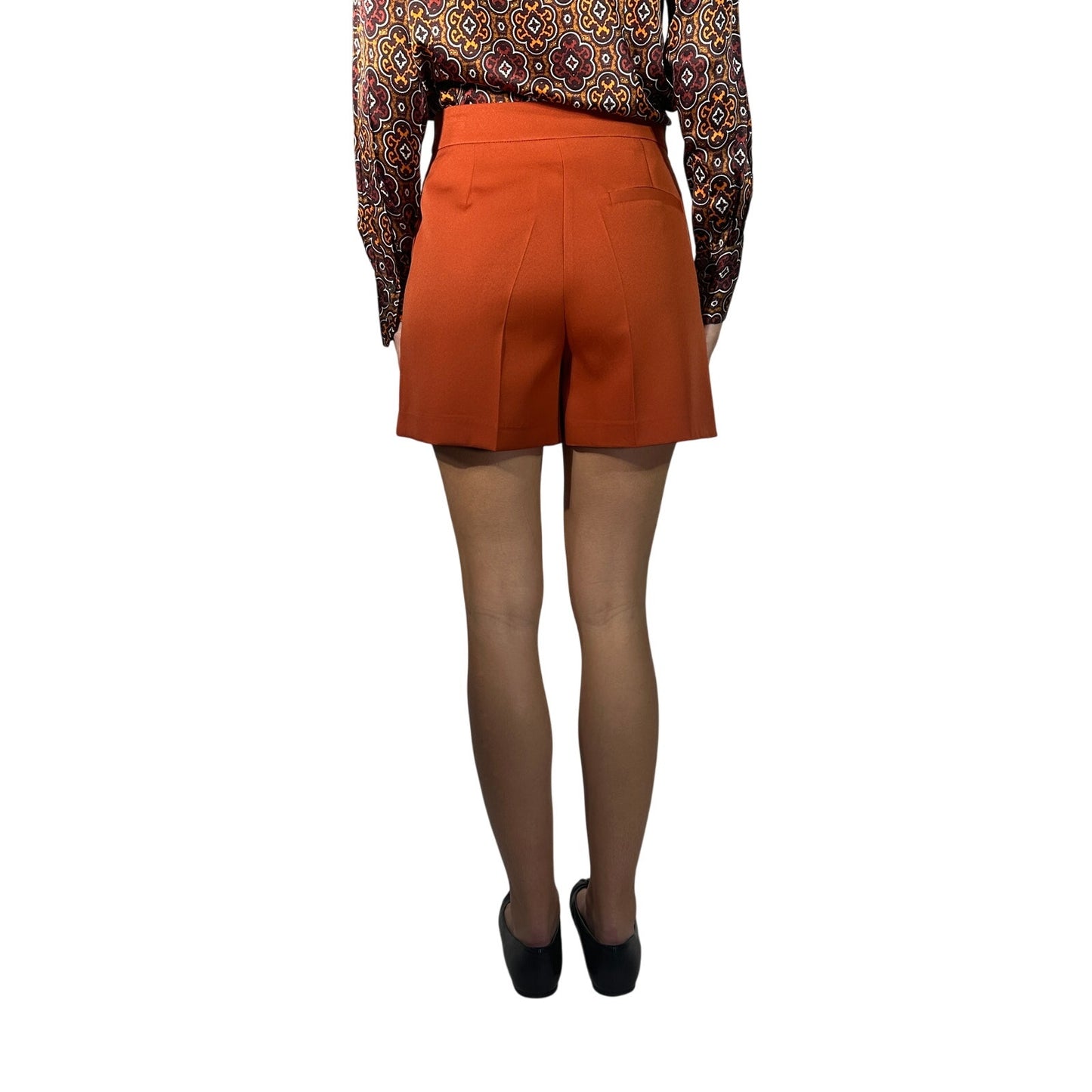 Vicolo Bit Pleat Front Trouser Shorts