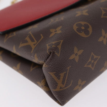 Louis Vuitton Saint Placide Monogram Canvas and Leather, Brown, Canvas, Handbag