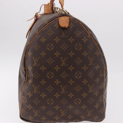 Louis Vuitton Keepall Monogram, Brown, Canvas, Travel Bag