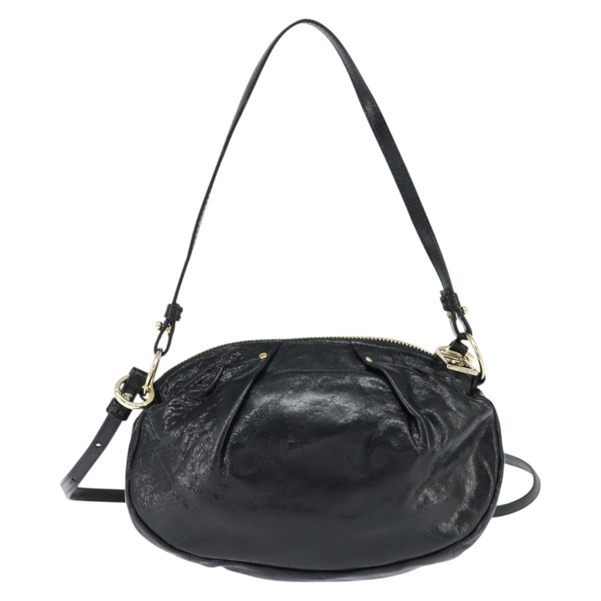 Chloe shoulder bag Leather, Black, Leather, Shoulder Bag