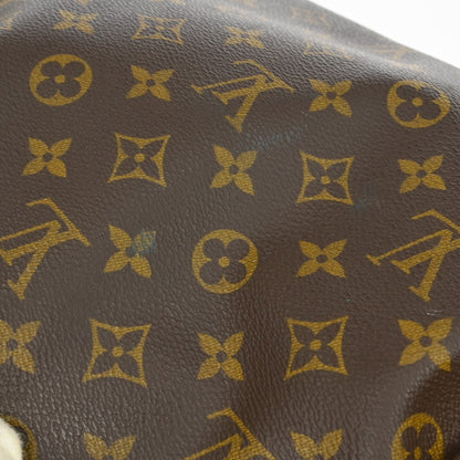 Louis Vuitton Keepall Monogram, Brown, Canvas, Travel Bag