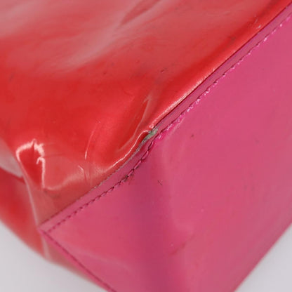 Louis Vuitton Reade Monogram Vernis, Pink, Patent Leather, Handbag
