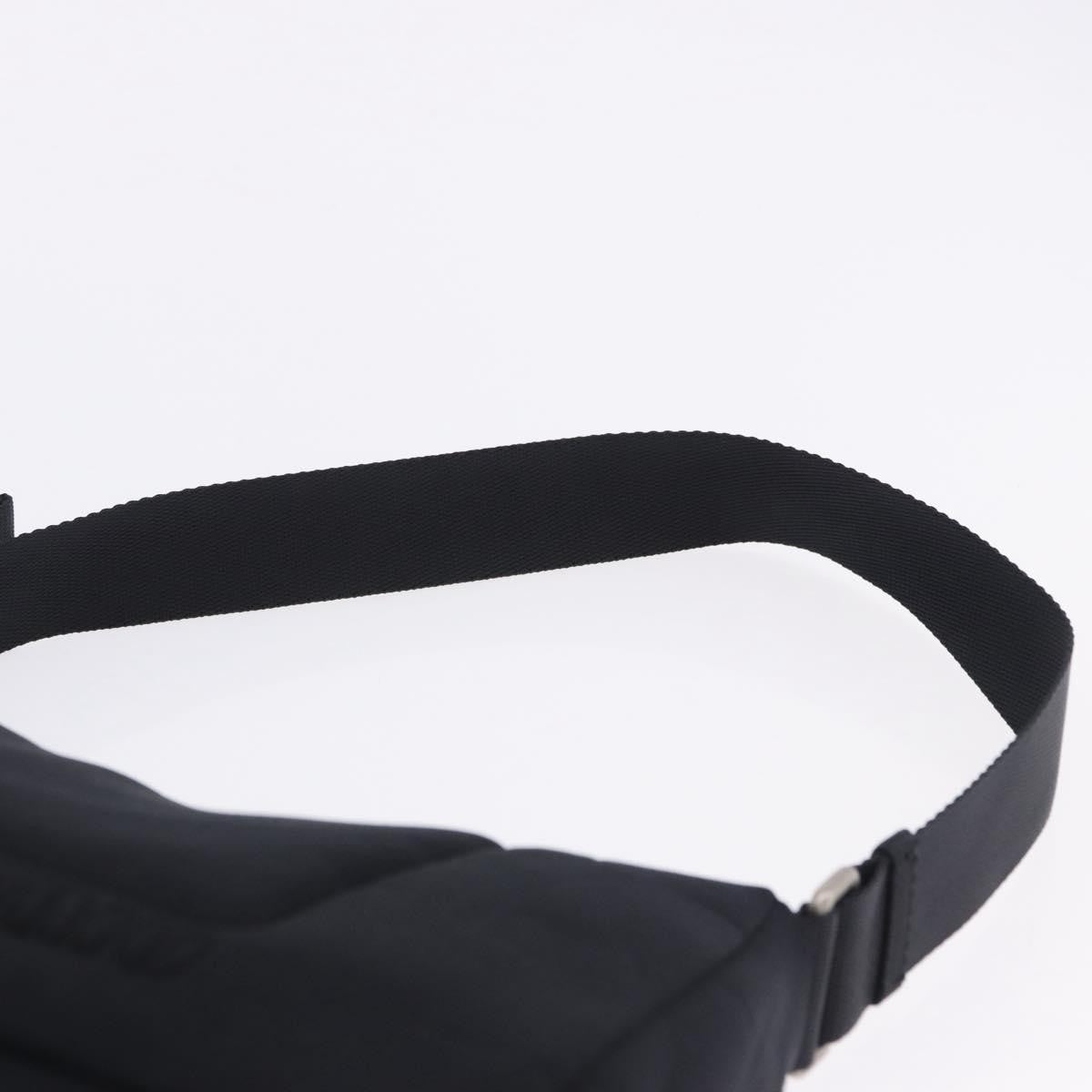 Miu Miu Shoulder Leather, Black, Nylon, Shoulder Bag
