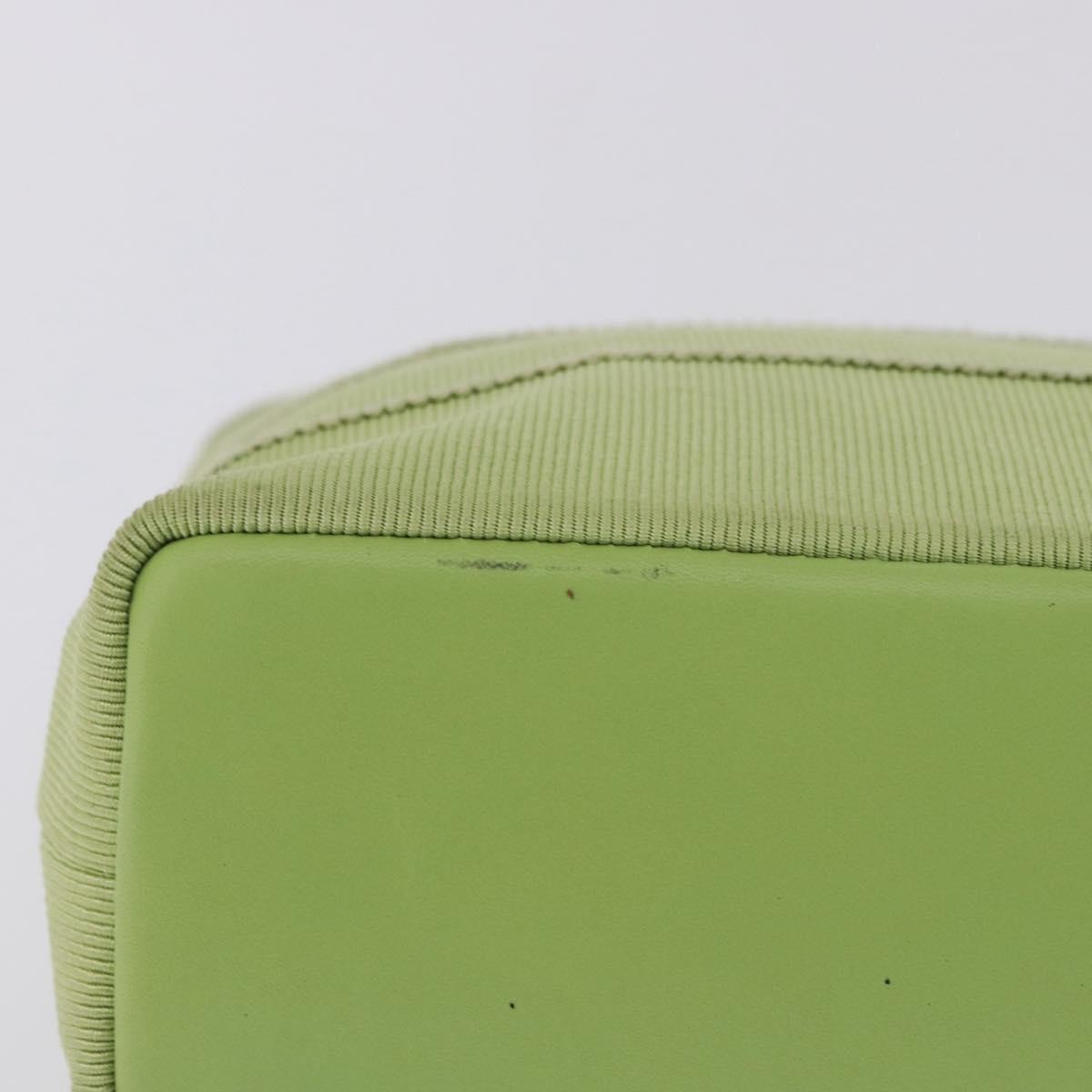Salvatore Ferragamo Vala Canvas, Green, Canvas, Shoulder Bag