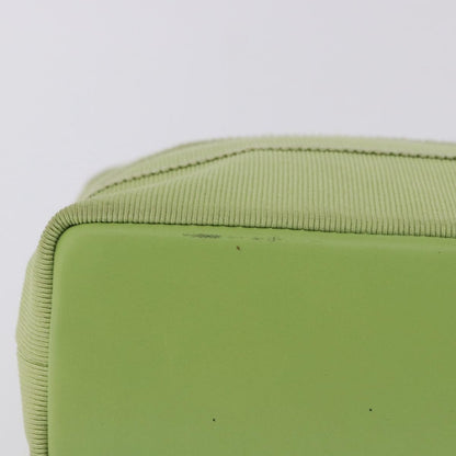 Salvatore Ferragamo Vala Canvas, Green, Canvas, Shoulder Bag