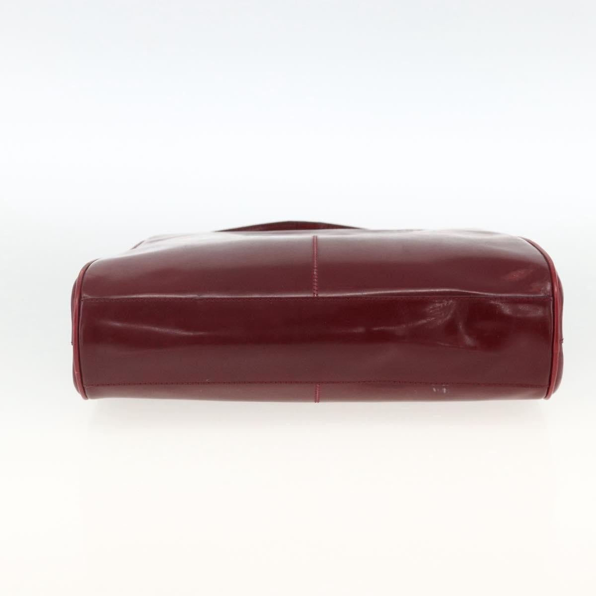 Prada Vintage Leather, Burgundy, Leather, Handbag