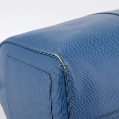 Louis Vuitton Keepall Epi Leather, Blue, Leather, Travel Bag