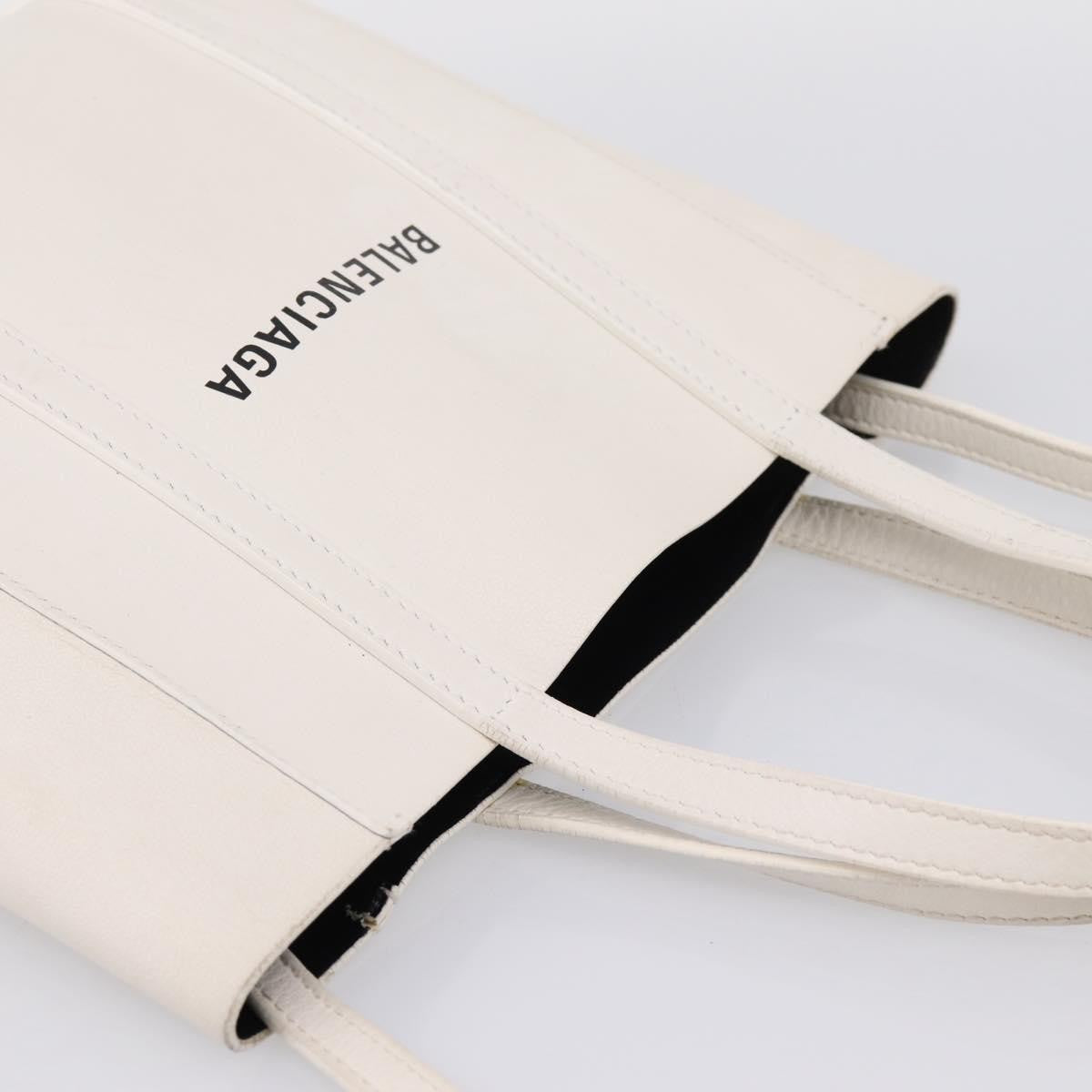 Balenciaga Everyday Leather, White, Leather, Tote Bag