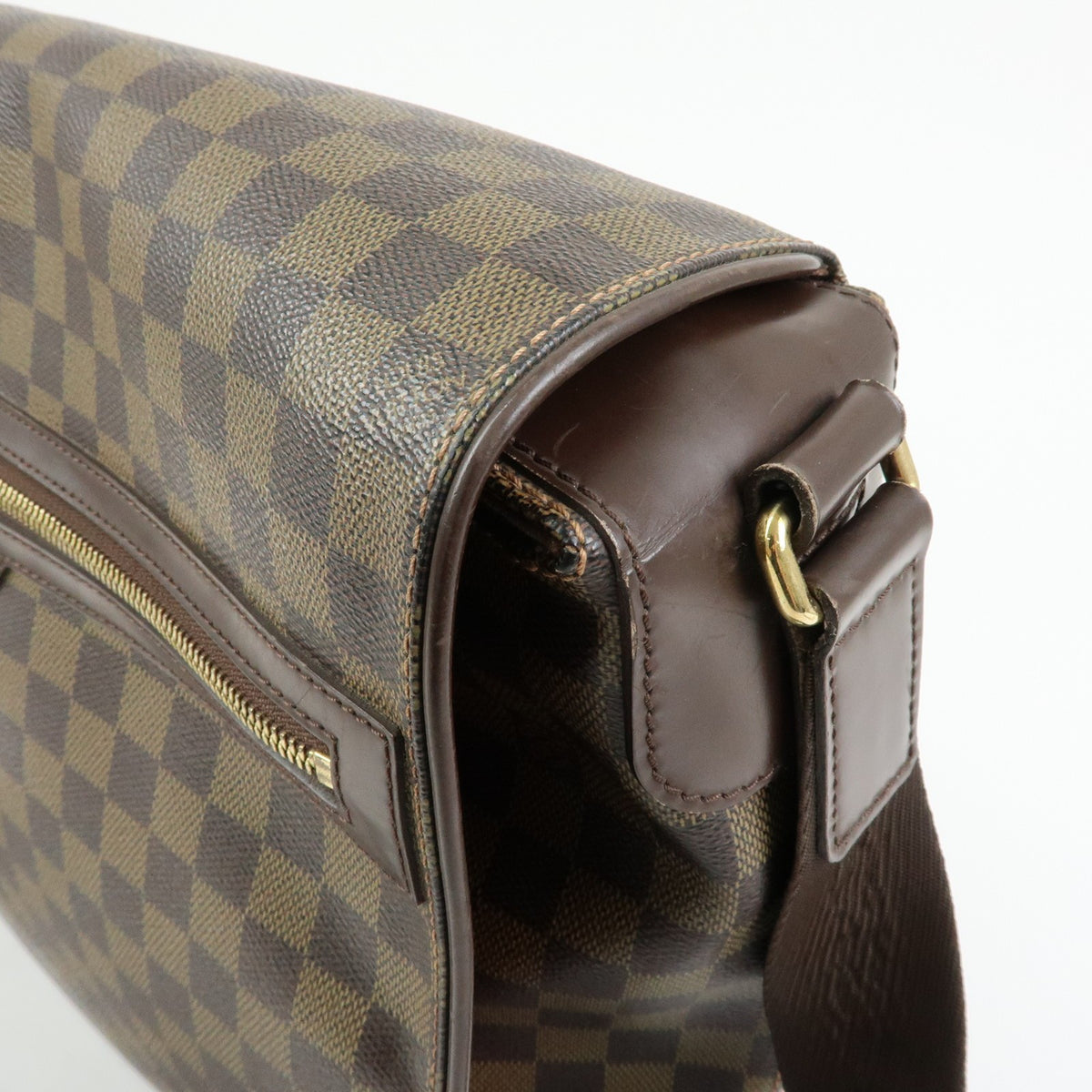 Louis Vuitton Spencer Messenger Damier, Brown, Canvas, Handbag