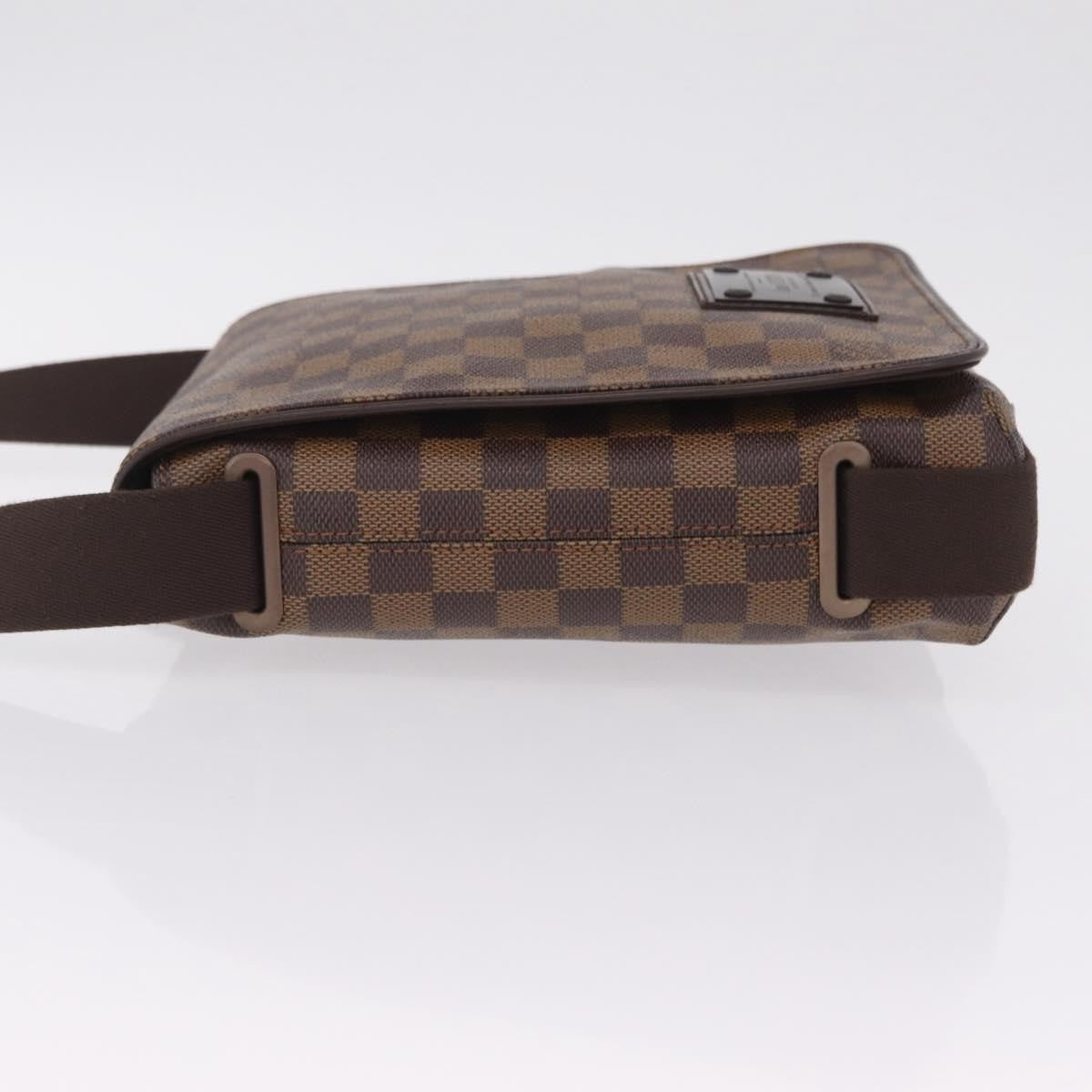 Louis Vuitton Brooklyn Damier, Brown, Canvas, Shoulder Bag