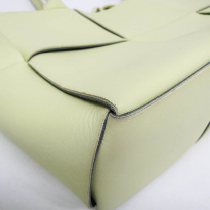 Bottega Veneta Arco Maxi Intrecciato Leather, Green, Leather, Tote Bag