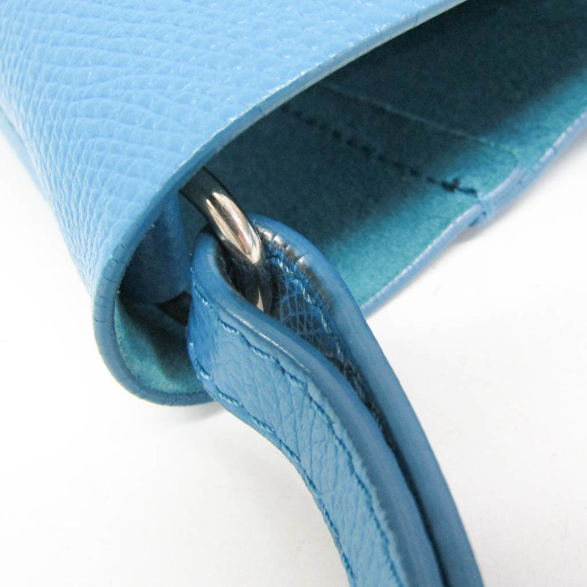 Celine Vertical Cabas All Over Logo Print Leather, Blue, Leather, Tote Bag